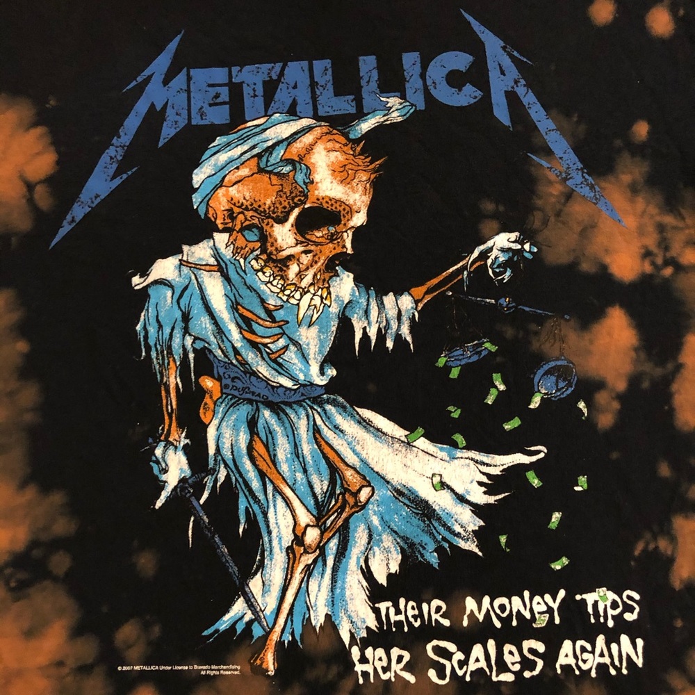 Metallica Skull Shirt
